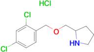 2-(2,4-Dichloro-benzyloxymethyl)-pyrrolidine hydrochloride