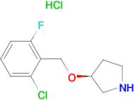 (S)-3-(2-Chloro-6-fluoro-benzyloxy)-pyrrolidine hydrochloride