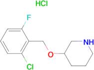 3-(2-Chloro-6-fluoro-benzyloxy)-piperidine hydrochloride