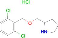 2-(2,6-Dichloro-benzyloxymethyl)-pyrrolidine hydrochloride