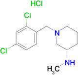 [1-(2,4-Dichloro-benzyl)-piperidin-3-yl]-methyl-amine hydrochloride