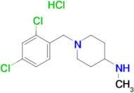 [1-(2,4-Dichloro-benzyl)-piperidin-4-yl]-methyl-amine hydrochloride