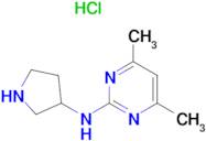 (4,6-Dimethyl-pyrimidin-2-yl)-pyrrolidin-3-yl-amine hydrochloride