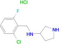 (2-Chloro-6-fluoro-benzyl)-pyrrolidin-3-yl-amine hydrochloride