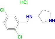 (2,5-Dichloro-benzyl)-pyrrolidin-3-yl-amine hydrochloride