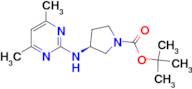 (S)-3-(4,6-Dimethyl-pyrimidin-2-ylamino)-pyrrolidine-1-carboxylic acid tert-butyl ester