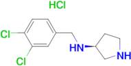 (3,4-Dichloro-benzyl)-(S)-pyrrolidin-3-yl-amine hydrochloride