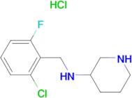 (2-Chloro-6-fluoro-benzyl)-piperidin-3-yl-amine hydrochloride