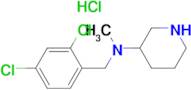 (2,4-Dichloro-benzyl)-methyl-piperidin-3-yl-amine hydrochloride