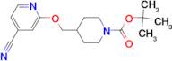 4-(4-Cyano-pyridin-2-yloxymethyl)-piperidine-1-carboxylic acid tert-butyl ester