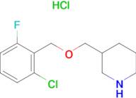 3-(2-Chloro-6-fluoro-benzyloxymethyl)-piperidine hydrochloride