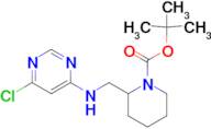 2-[(6-Chloro-pyrimidin-4-ylamino)-methyl]-piperidine-1-carboxylic acid tert-butyl ester