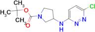 3-(6-Chloro-pyridazin-3-ylamino)-pyrrolidine-1-carboxylic acid tert-butyl ester