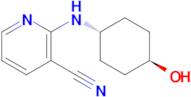 2-(4-Hydroxy-cyclohexylamino)-nicotInonitrile