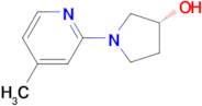 (R)-1-(4-Methyl-pyridin-2-yl)-pyrrolidin-3-ol