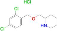 2-(2,4-Dichloro-benzyloxymethyl)-piperidine hydrochloride