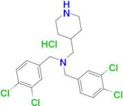 Bis-(3,4-dichloro-benzyl)-piperidin-4-ylmethyl-amine hydrochloride