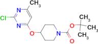 4-(2-Chloro-6-methyl-pyrimidin-4-yloxy)-piperidine-1-carboxylic acid tert-butyl ester