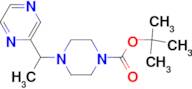 4-(1-Pyrazin-2-yl-ethyl)-piperazine-1-carboxylic acid tert-butyl ester