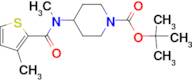 4-[Methyl-(3-methyl-thiophene-2-carbonyl)-amino]-piperidine-1-carboxylic acid tert-butyl ester