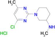 [1-(4-Chloro-6-methyl-pyrimidin-2-yl)-piperidin-3-yl]-methyl-amine hydrochloride
