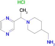 C-[1-(1-Pyrazin-2-yl-ethyl)-piperidin-4-yl]-methylamine hydrochloride