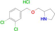 2-(3,4-Dichloro-benzyloxymethyl)-pyrrolidine hydrochloride