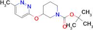 3-(6-Methyl-pyridazin-3-yloxy)-piperidine-1-carboxylic acid tert-butylester