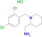 C-[1-(2,4-Dichloro-benzyl)-piperidin-2-yl]-methylamine hydrochloride