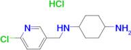 N-(6-Chloro-pyridin-3-ylmethyl)-cyclohexane-1,4-diamine hydrochloride