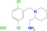 C-[1-(2,5-Dichloro-benzyl)-piperidin-2-yl]-methylamine hydrochloride