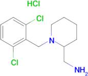 C-[1-(2,6-Dichloro-benzyl)-piperidin-2-yl]-methylamine hydrochloride