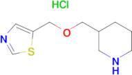 3-(Thiazol-5-ylmethoxymethyl)-piperidine hydrochloride