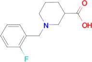 1-(2-Fluoro-benzyl)-piperidine-3-carboxylic acid