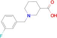 1-(3-Fluoro-benzyl)-piperidine-3-carboxylic acid