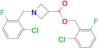 1-(2-Chloro-6-fluoro-benzyl)-azetidine-3-carboxylic acid 2-chloro-6-fluoro-benzyl ester