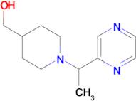 [1-(1-Pyrazin-2-yl-ethyl)-piperidin-4-yl]-methanol