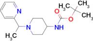 [1-(1-Pyridin-2-yl-ethyl)-piperidin-4-yl]-carbamic acid tert-butyl ester