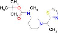 Methyl-[1-(1-thiazol-2-yl-ethyl)-piperidin-3-yl]-carbamic acid tert-butyl ester