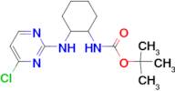 [2-(4-Chloro-pyrimidin-2-ylamino)-cyclohexyl]-carbamic acid tert-butyl ester