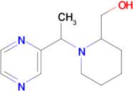 [1-(1-Pyrazin-2-yl-ethyl)-piperidin-2-yl]-methanol