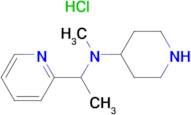 Methyl-piperidin-4-yl-(1-pyridin-2-yl-ethyl)-amine hydrochloride