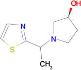 (S)-1-(1-Thiazol-2-yl-ethyl)-pyrrolidin-3-ol