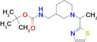 [1-(1-Thiazol-2-yl-ethyl)-piperidin-3-ylmethyl]-carbamic acid tert-butyl ester