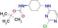 (1R,4R)-[4-(2-Chloro-pyrimidin-4-ylamino)-cyclohexyl]-carbamic acid tert-butyl ester