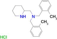 Bis-(2-methyl-benzyl)-piperidin-2-ylmethyl-amine hydrochloride