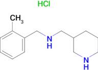 (2-Methyl-benzyl)-piperidin-3-ylmethyl-amine hydrochloride