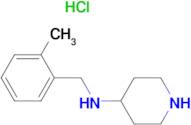 (2-Methyl-benzyl)-piperidin-4-yl-amine hydrochloride