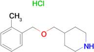 4-(2-Methyl-benzyloxymethyl)-piperidine hydrochloride
