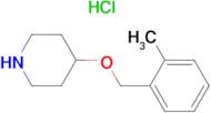 4-(2-Methyl-benzyloxy)-piperidine hydrochloride